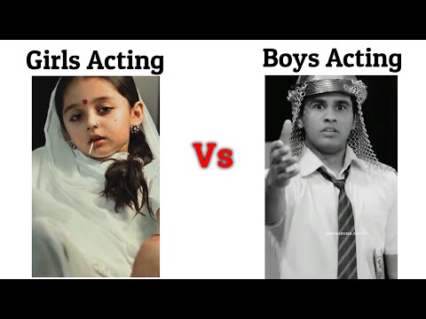 Girls Acting Vs Boys Acting !! Memes #viralmemes #memes