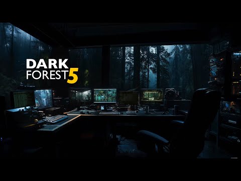 DARK Forest 5 | Deep Focus Ambient 4K [ALONE]