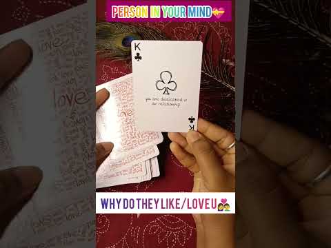 REASON OF LOVE/LIKE ♥️. #tarotshorts #tarot #tarotreading #whydoyouloveme #lovereading #subscribe