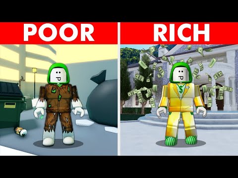 貧乏から大金持ちになった結果！？【ロブロックス・ROBLOX】