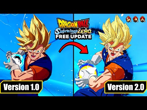 DRAGON BALL: Sparking! ZERO (Version 2.0) – New Vegito Free Update & Buffs!