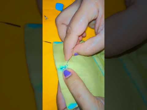 Hook lagana ka easy trick||hook kesa lagaye    stitching simple with mina 💓