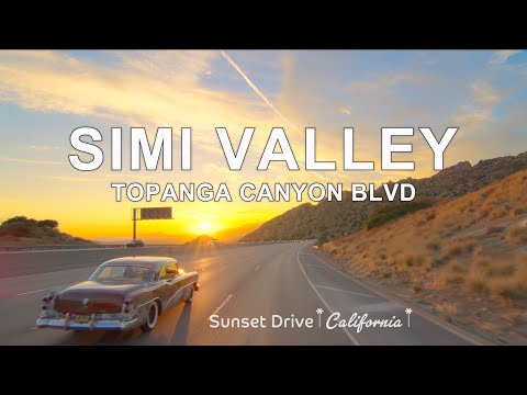 Sunset Drive Topanga Canyon to Simi Valley