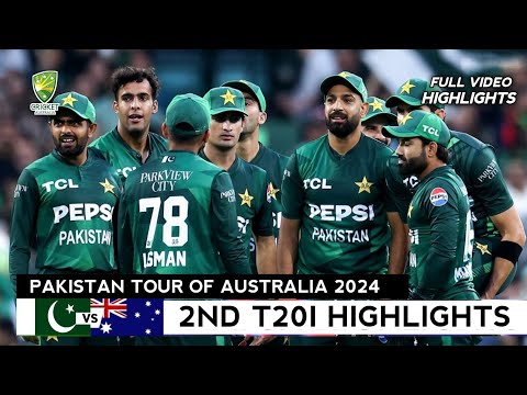 Pakistan vs Australia 2nd T20 2024 Full Match Highlights | PAK vs AUS 2nd T20 Full Highlights 2024