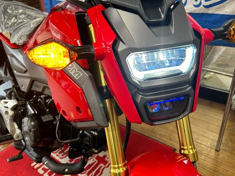 JC61　GROM125　’17　奇麗な極上中古　お手頃価格です。グリップヒーター、キャリア装備【ホンダバイク福岡、春日　バイパスホンダ】