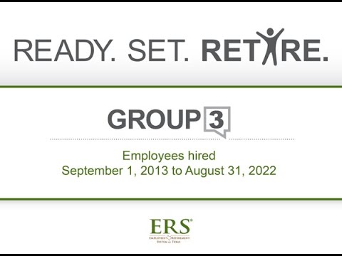 Ready, Set, Retire! - Regular Service Employees Group 3