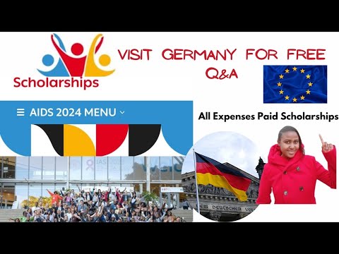 Move to Germany with HIV & AIDS Conference Scholarship 2024:Q& A # Travel #iammarwa #travel #germany