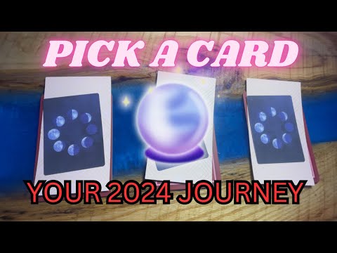 YOUR JOURNEY IN 2024 🔮 lessons, new goals, leveling up! PICK A CARD psychic tarot