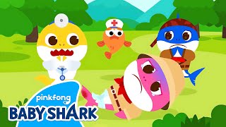 💥OUCH! Shark Family Went to the Hospital! | +Compilation | Baby Shark Doctor | Baby Shark Official