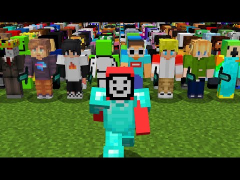 I was hunted by 100 YouTubers...