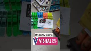 Under99 items of Vishal Mega Mart #vishalmegamart #shopping #shorts #ytshorts #video #viral #like