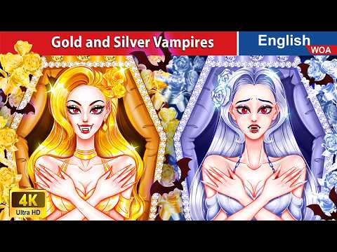 Gold and Silver Vampires: The Battle for Darkness 😈🌛 Fairy Tales in English @WOAFairyTalesEnglish