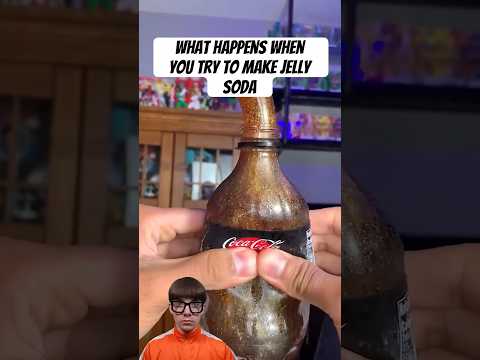 What happens when you try jelly soda?