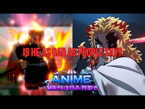 IS HE BAD? SECRET RENGOKU SHOWCASE! | Roblox Anime Vanguards