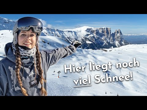 Die größte Hochalm Europas: Skifahren auf der Seiser Alm in Südtirol