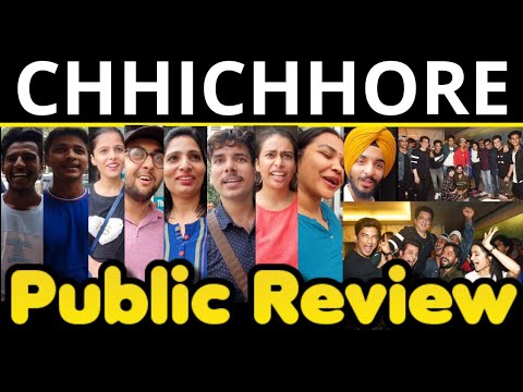 CHHICHHORE (2019) Public Review Hindi Movie: Sushant Singh Rajput, Shradha Kapoor, Varun Sharma