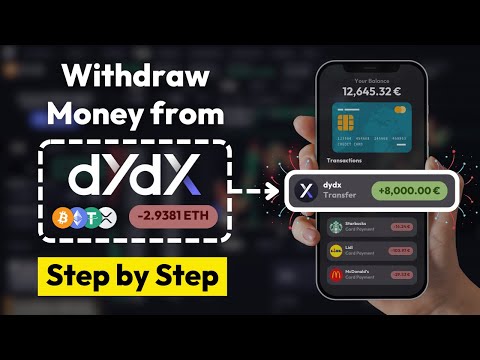 How to cash out Money from dydx ✅ Fiat Withdrawal Tutorial (Step-by-Step)