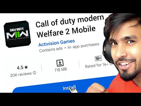 I FOUND CALL OF DUTY MORDEN WALFARE 2 MOBILE ON PLAYSTORE❗