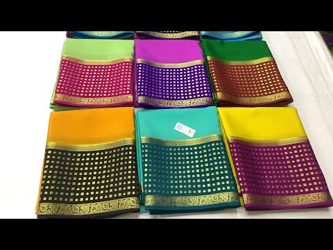 #whatsapp 8446603061 #pure #handmade #mysoor #crepe #silk #saree