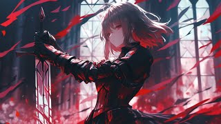 【フリーBGM】戦乙女のゴシックロック戦闘曲『嘆きのスカーレット』【ボス戦・かっこいい・疾走感】