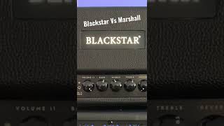 Blackstar Vs Marshall #marshallamps #blackstaramplification #jvm410 #stjames