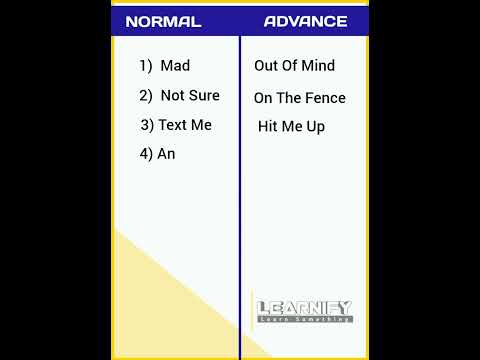 Upgrade Your Vocabulary! 🔥 Normal Words vs. Advanced Alternatives #englishforbeginners