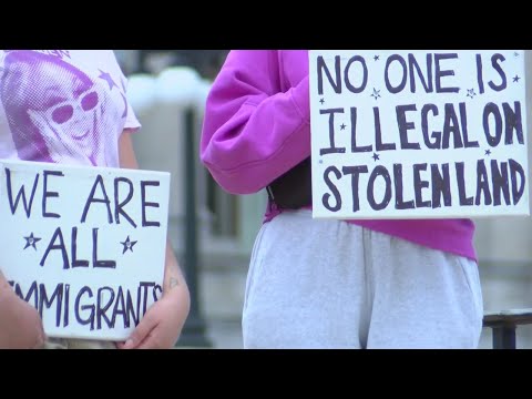 Arkansas protestors lift voices at State Capitol for immigrants