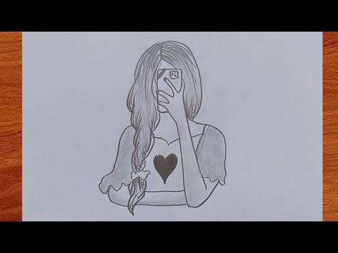 how to draw a beautiful girl | draw a beautiful girl| step by step | Draw Pretty #drawpretty