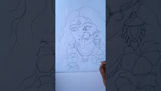 maa kali #drawing #artwork #maakalidrawing