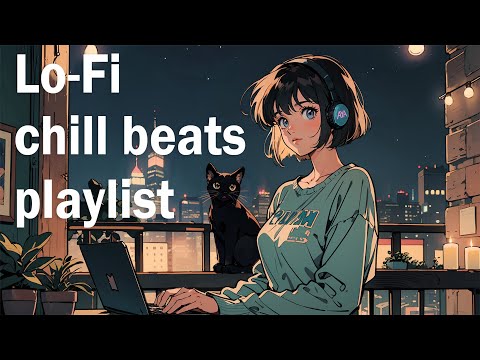 [chill Lo-fi playlist] hiphop beats Retro LOFI playlist - Perfect for relaxing at night