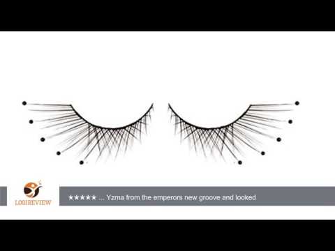 Zink Color Black Pearl False Eyelashes D110 Dance Halloween Costume | Review/Test