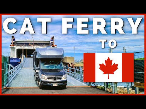 🍁⛴️ Taking our RV on The CAT Ferry from Maine to Nova Scotia, Canada!  | Newstates, eh? 🍁 Ep. 7