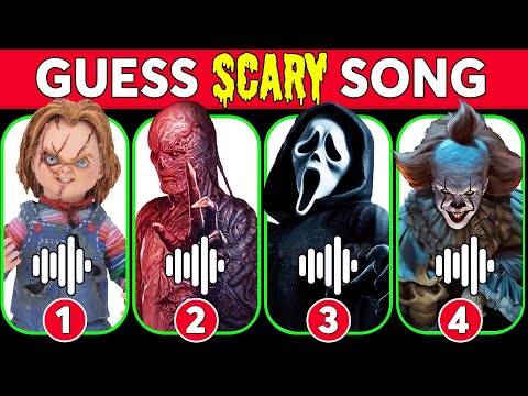 Guess Scary Movie Character by SONG | Recognize the scary SINGER | Pennywise, Vecna, Michael Myers