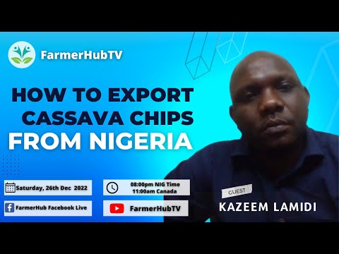 How to Export Cassava chips from Nigeria. - (Re-Lunched)