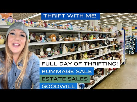 THRIFTING IN THE PUGET SOUND! Thrift With Us! Rummage Sale, Goodwill, Estate Sales + More Thrifting!