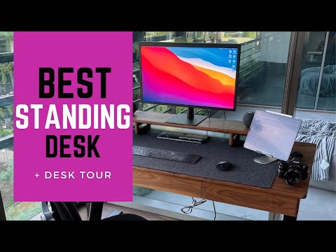 The BEST Standing Desk Ever (Desk Tour)