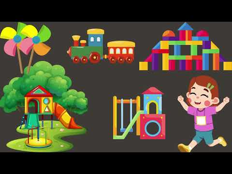 Playground Song | Fun Kids Song for Active Play | Elephant Rhymes | Sing Along & Get Moving!