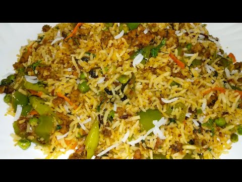 Mutton Fried Rice/Rice recipe #RFoodInn