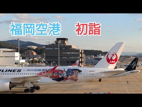 【福岡空港初詣】今年初の国内線展望デッキ🤗良い一年になりますように🙏 18−5