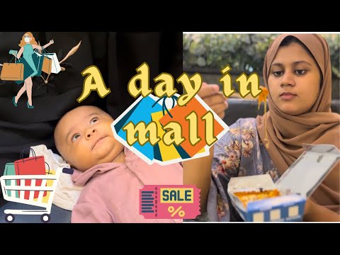 A DAY IN MALL || HUSNA NIHALA