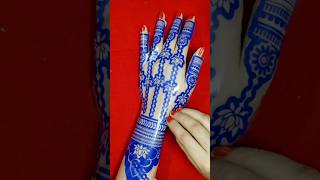 Tried Meesho mehndi stencil review👆🏻😍 how to use mehndi stencil#mehndistencil#sticker#viralshort