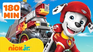 PAW Patrol Rescue Wheels Adventures! #9 w/ Marshall 🚗 3 Hours | Nick Jr.