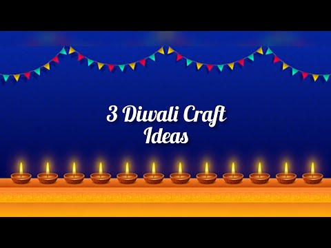 3 Diwali Craft Ideas || Diwali decor || DIY || Easy and simple ||