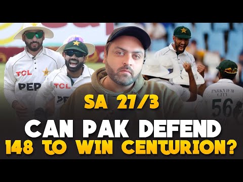 SA 27/3 Can Pakistan defend 148 to win Centurion test?  Pakistan vs South Africa 1st Test