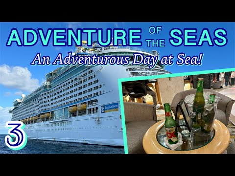 Adventure of the Seas: An adventurous day at sea! | PART 3, December 2022