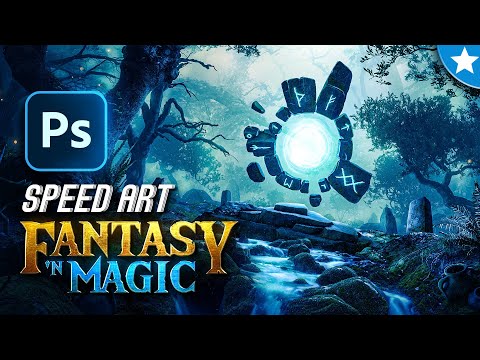 Fantasy & Magic! | Photoshop Speed Art • May Theme Intro