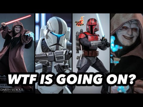 Why Hot Toys Star Wars is TAKING OVER! 1/6 ROTS Darth Sidious and Imperial Commando Announcement