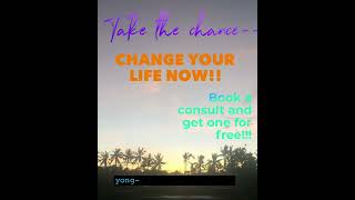 Until May 31. one consult for free for one booked!!#freeconsultation  #happychanginglives #love