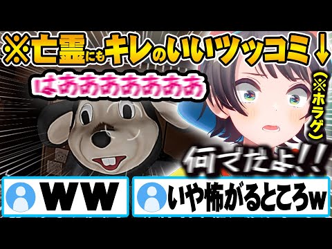 ホラゲでも終始ツッコミをいれ果敢に亡霊に挑む大空スバルｗ【ホロライブ 切り抜き Vtuber  大空スバル 】【呪われたデジカメ】