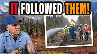 Work Crew on ALASKAN Pipeline Harassed by Something Frightening! | +Snowshoe Trip!